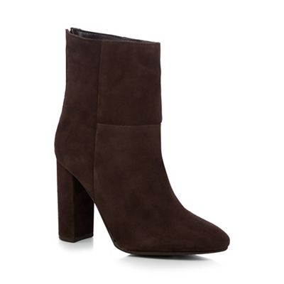 Faith Brown 'Britney' suede high ankle boots